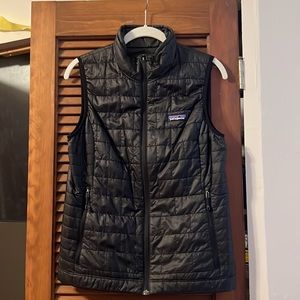 Black Patagonia Nano Puff Vest